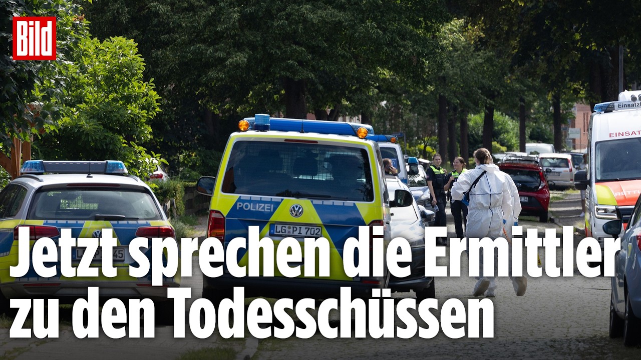 🔴 Sechs Tote in Stade: Jetzt sprechen die Ermittler zu den Todesschüssen | BILD LIVE