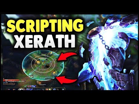 I Got Footage of a Xerath Scripting in URF (ULTRA RAPID FIRE) - League of Legends