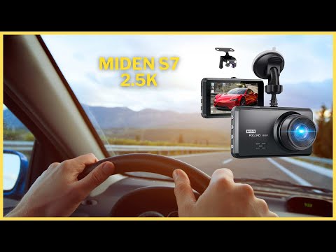 Dashcam Miden S7 : vaut-elle ses promesses sécurité ?