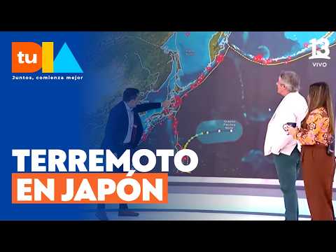 Videos muestran magnitud de terremoto 7,4 en el noreste de Japón: Hay alerta de tsunami l Tu Día
