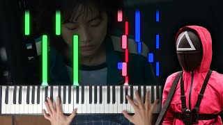 SQUID GAME: Pink Soldiers (Soner Karaca Remix) | Piano Synthesia Tutorial