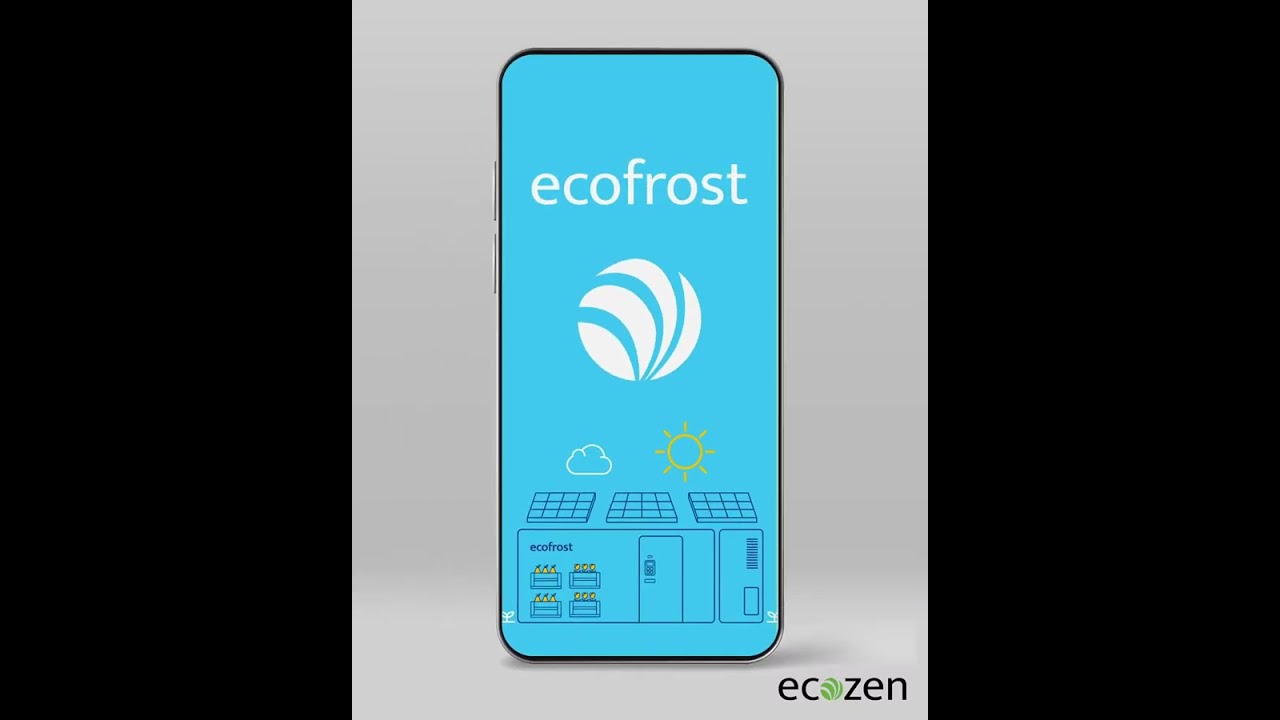 Ecofrost- Solar Cold Room Mobile App Training Video | English Version
