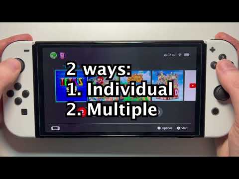 Nintendo Switch: How to Archive Games!