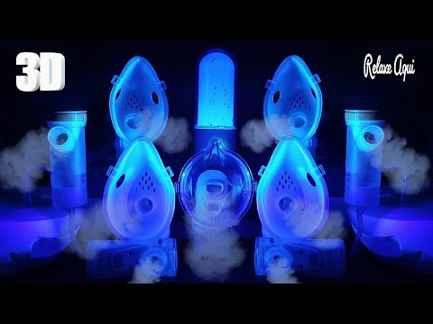 ASMR Aerosol 3D (Ten Nebulizers) Amazing white noise for sleep 💤