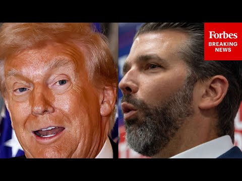 Video | VIRAL MOMENT: President Trump Jokes About What Donald Trump Jr. Will Do After He Dies