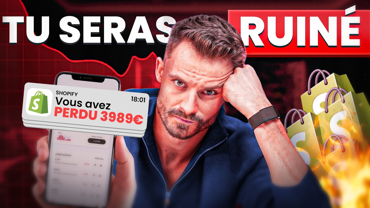 Pourquoi 99% des gens échouent en Dropshipping (7 erreurs)