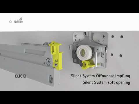 Système pour porte coulissante - TopLine L - 50 kg HETTICH