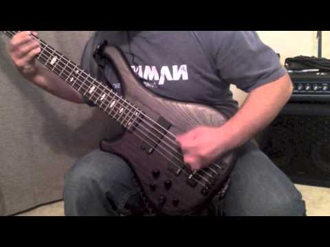 Soilwork - Aardvark Trail (bass cover) Blakhart Guitars