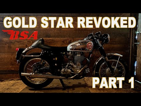 First Start After 6 Years: 1956 BSA Gold Star DB34 Makes a Strange Noise…
