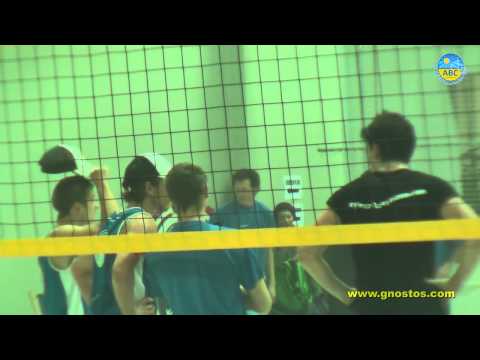 Interviews der Spieler nach der Exhibition in der Beachhalle Klagenfurt