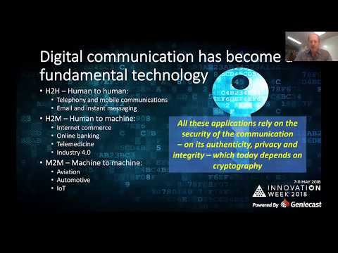 2018 Innovation Week - Geniecast: Data Security and Privacy in a Post-Quantum Crypto World