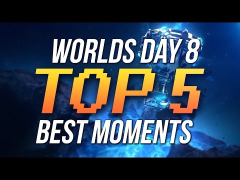 TOP 5 BEST MOMENTS - WORLDS 2016 DAY 8