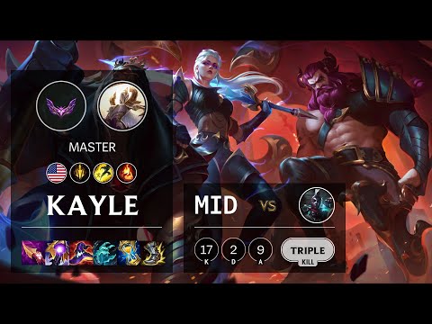 Kayle Mid vs Ekko - NA Master Patch 12.5
