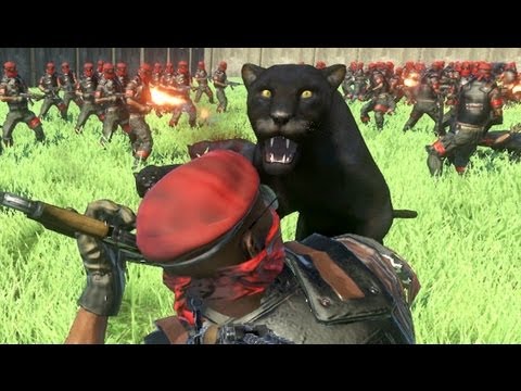 Far Cry 3 100 Panthers VS 100 Pirates  Massive Scale Battles