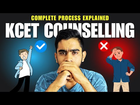 KCET 2025 Counselling - Complete Process Explained | Must Watch🔥