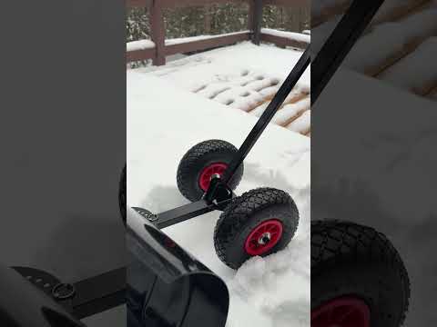 A Closer Look: The Double-Wheel Snow Shovel