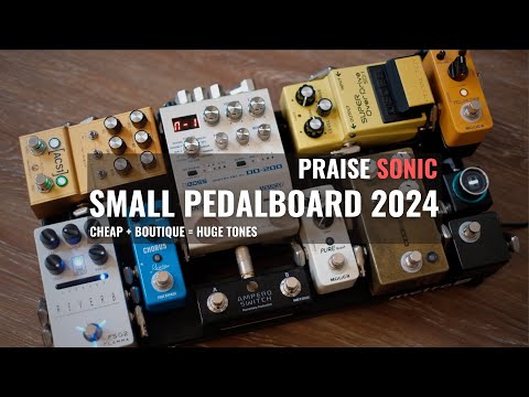2024 Small Worship Pedalboard Rundown | CHEAP + BOUTIQUE = Huge Tones! | Taglish | Pinoy