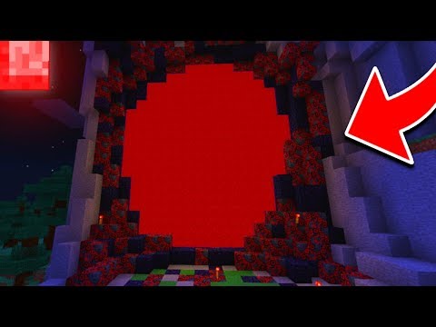 WE FOUND THE GIANT CURSED PORTAL in MINECRAFT! (Realms SMP #7)