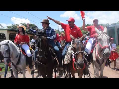 Desfile de bienvenida en el Ayote a Maximino Rodriguez #SiHayPorQuienVotar