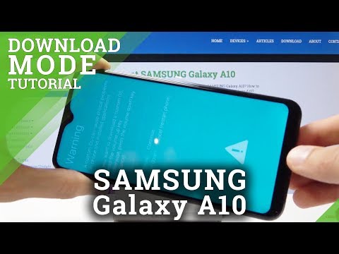 How to Activate Download Mode in SAMSUNG Galaxy A10 - Enter & Exit Download ModeMode