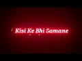 Boy Attitude Shayari NEW LYRICS Black Screen Status Alight Motion Status