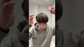Fixing A Bad Bowl Haircut With Texture Powder#hairtransformation #haircutfail #menshair