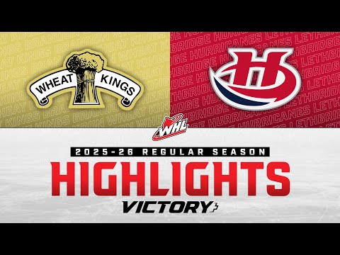 Brandon Wheat Kings at Lethbridge Hurricanes 01/21 | WHL Highlights 2025-26