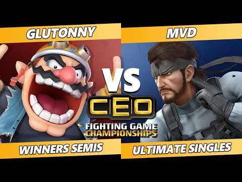 CEO 2021 Winners Semis - Glutonny (Wario) Vs. MVD (Snake) SSBU Ultimate Tournament