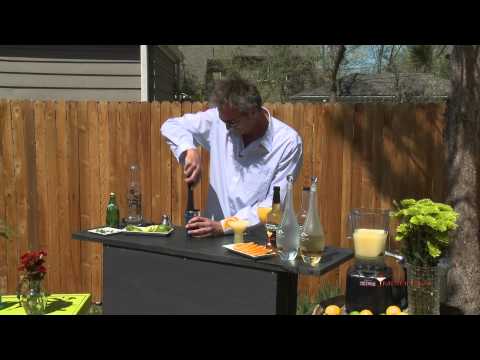 Zephyr Gin Julep with Zephyr Gin Keep it Simple Syrup and Perrier on Hotmixology Cinco De Mayo 2012