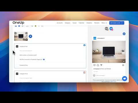 OneUp: Social Media Scheduler