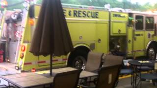 preview picture of video 'Goshen Ambulance , Fire , Police .. SEIZURE ? at SELF CHECKOUT .. Kroger'