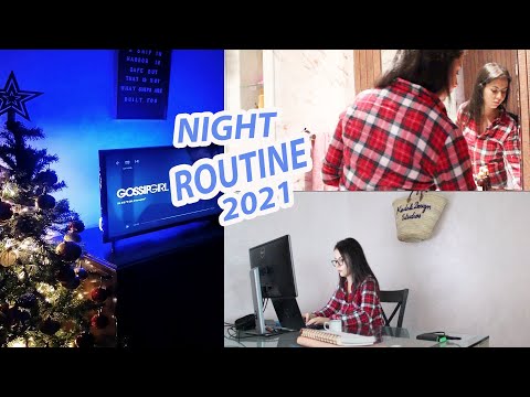 2021 winter night routine I Skincare, working at home + quick & easy dinner!