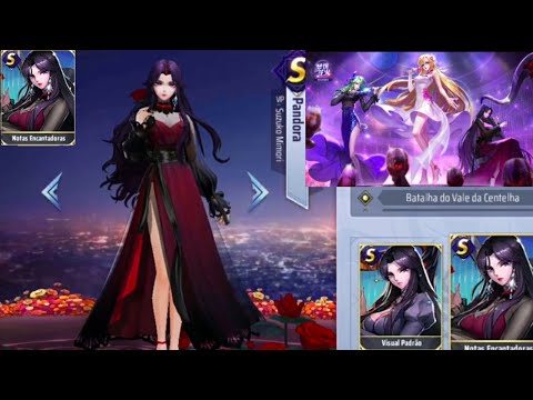 ANIMAÇÃO DA SKIN DA PANDORA! SAINT SEIYA AWAKENING