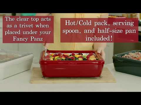 Fancy Panz Premium. For use with half size foil pans.