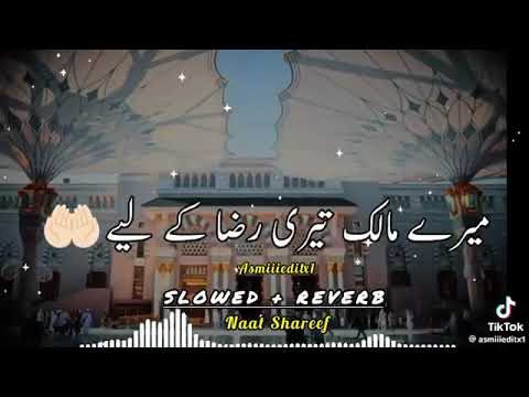 Mery Malik Teri Raza K liye|| Slowed x Reverb || Tiktok Viral Kalam || Full Kalam || Watch full