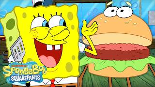 Download lagu Every Time the Krabby Patty Was the Main Character 🍔 | 90 Minutes | SpongeBob mp3