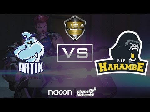 TEAM ARTIK vs R.I.P HARAMBE - #LigaOW - Jornada 8 - T1