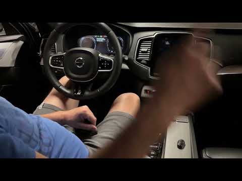 VOLVO SPA and CMA platform, service position electric parking brake.