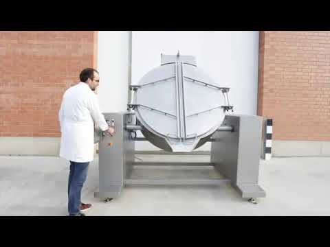 Braising pan with mixer MS