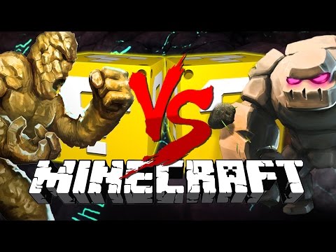 Minecraft: TITANS LUCKY BLOCK CHALLENGE | Chicken Fights!!