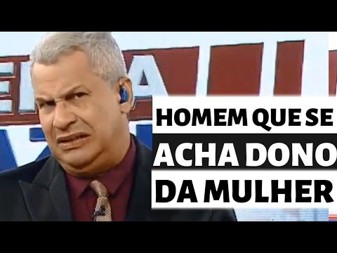 HOMEM ACHA QUE MANDA NA MULHER