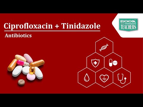 Ciprofloxacin and Tinidazole 500 mg/600 mg Tablet