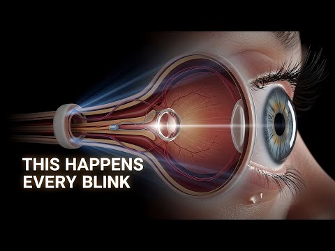 What Really Happens Inside Your Eye Every Blink – Mind-Blowing!