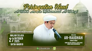 Download lagu [RE-LIVE] Haul Al Habib Ali Bin Muhammad Al Habsyi | Masjid Ar-Raudhah Sungai Andai mp3