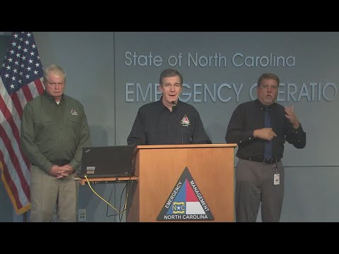 NC Governor Cooper on Hurricane Dorian preparations