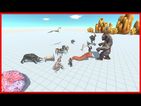 2ND WEAKEST UNITS VS BOSSES - ANIMAL REVOLT BATTLE SIMULATOR