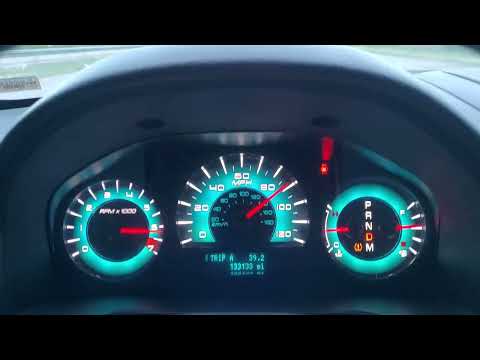 2010 ford fusion sport top speed run