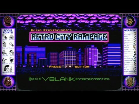 CGR Undertow - RETRO CITY RAMPAGE review for PlayStation 3