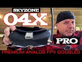 FPV окуляри Skyzone SKY04X Pro Black для квадрокоптерів