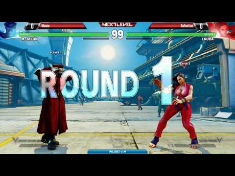 SF5 @ NLBC v.4 - TA Moons (M. Bison) vs Dafeetlee (Laura) [720p/60fps]